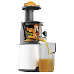 Kenwood JMP400WH Slow Juicer – Kaltentsafter, reiner Saft ohne Schaum, leiser Motor